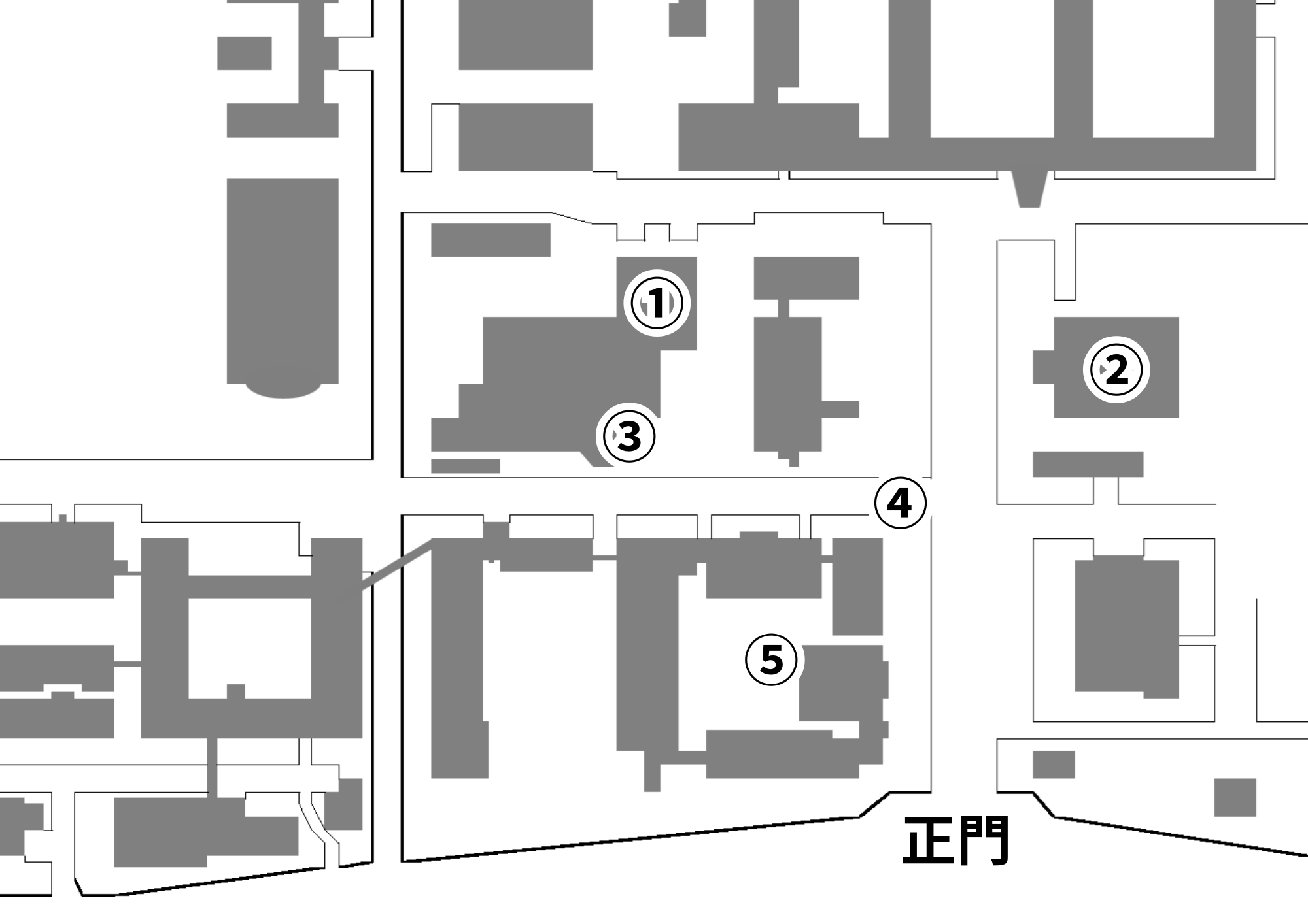 文京キャンパス地図
